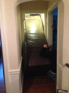 Sofa will fit!