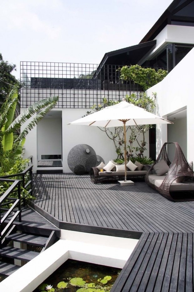 Small space big design inspired outdoor space