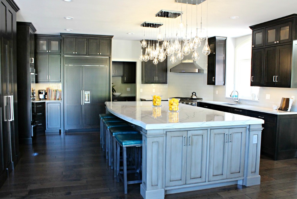 Chesterfield MO - Brookhaven Remodel // Kitchen + Living - Cure Design ...