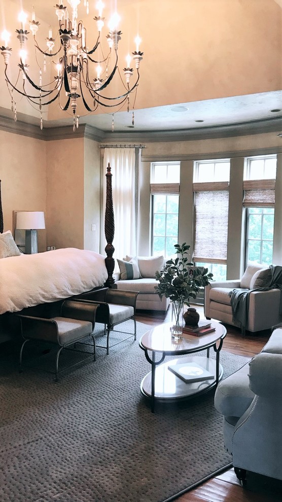 St Louis MO - Traditional Master Suite-Interior Design - Cure Design ...
